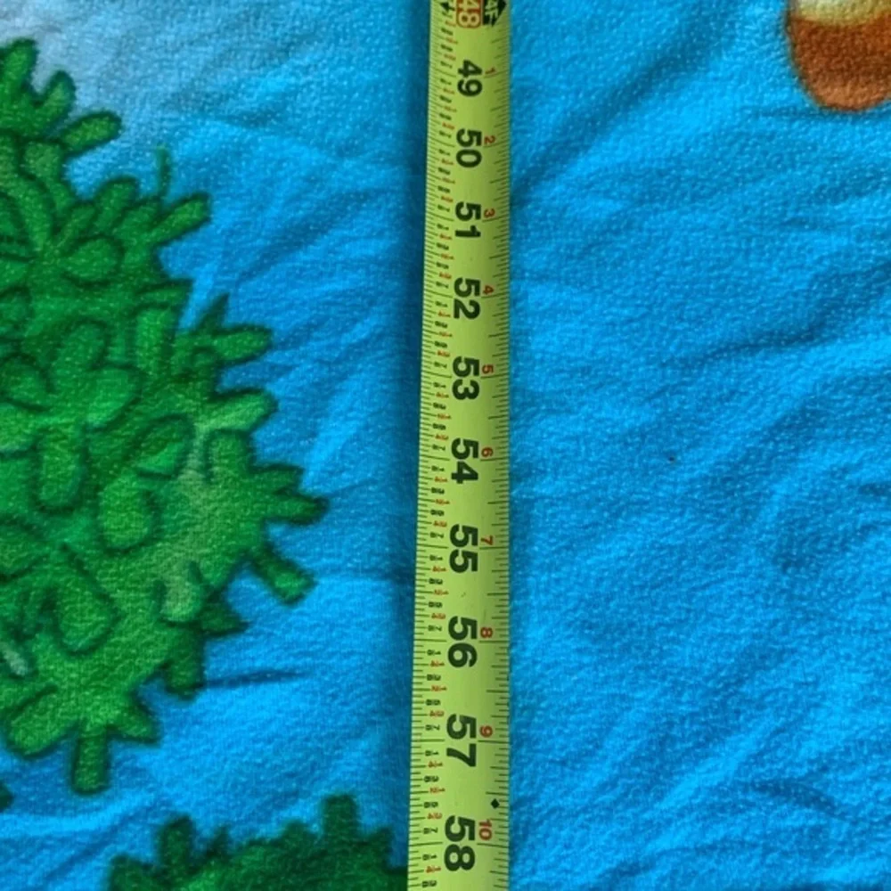 Disney Winnie The Pooh & Friends 59x46 Throw Blanket Tigger Piglet‎ Pooh VINTAGE